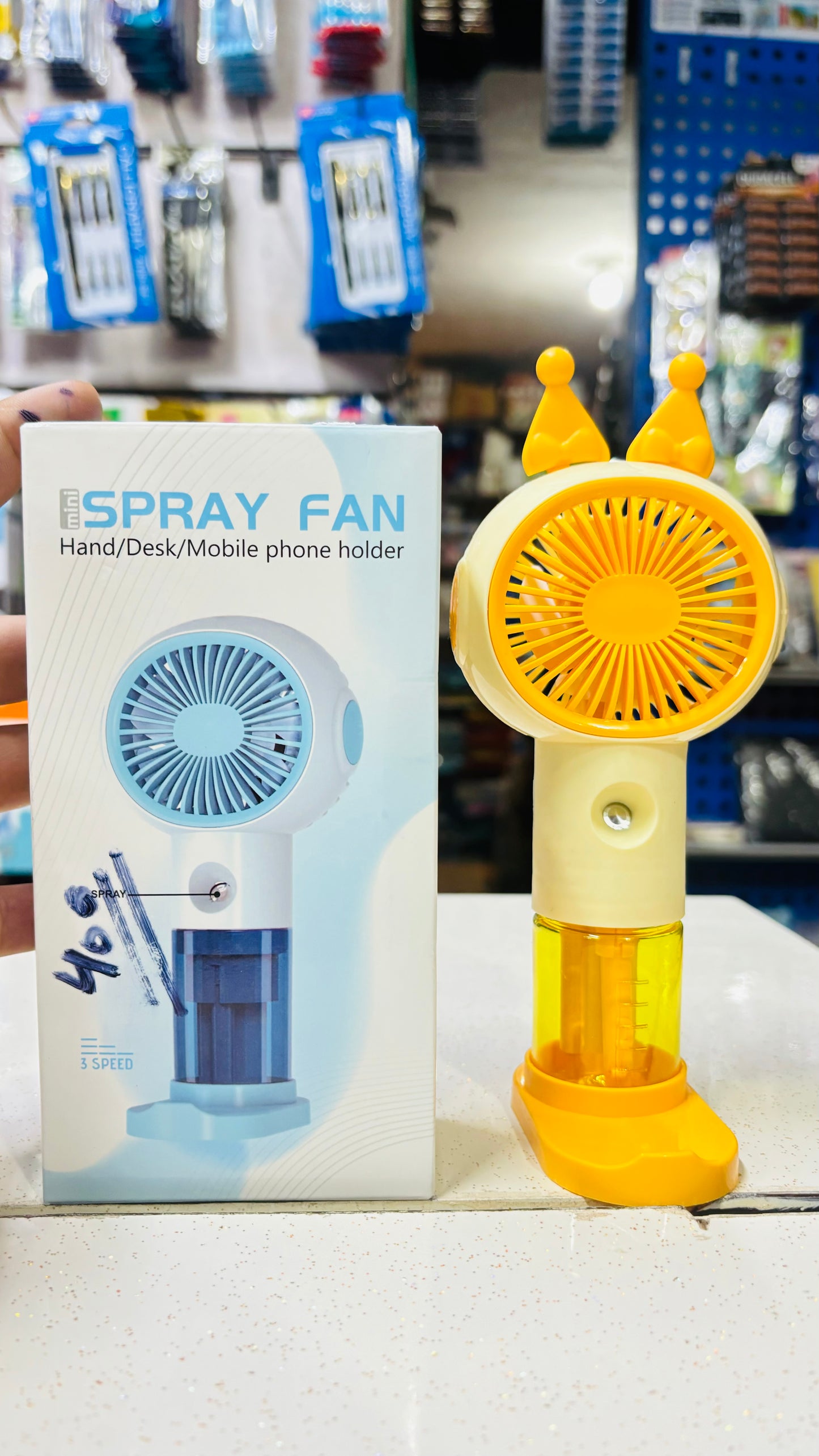 Spray Mist Portable Kids Fan