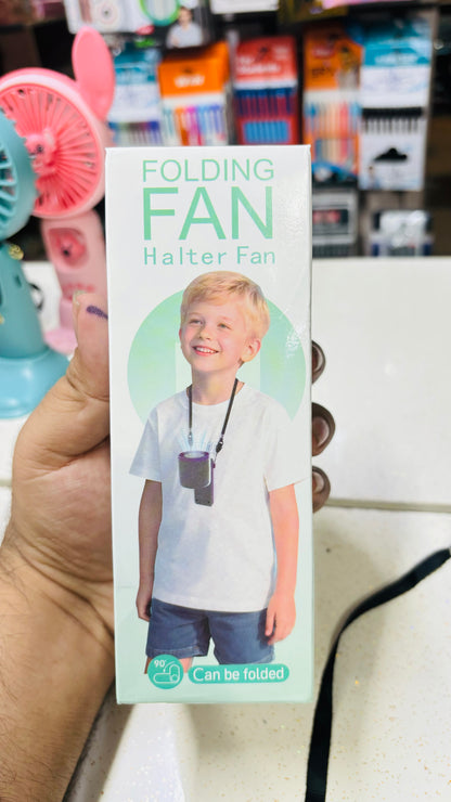 Foldable neck Hanging Fan