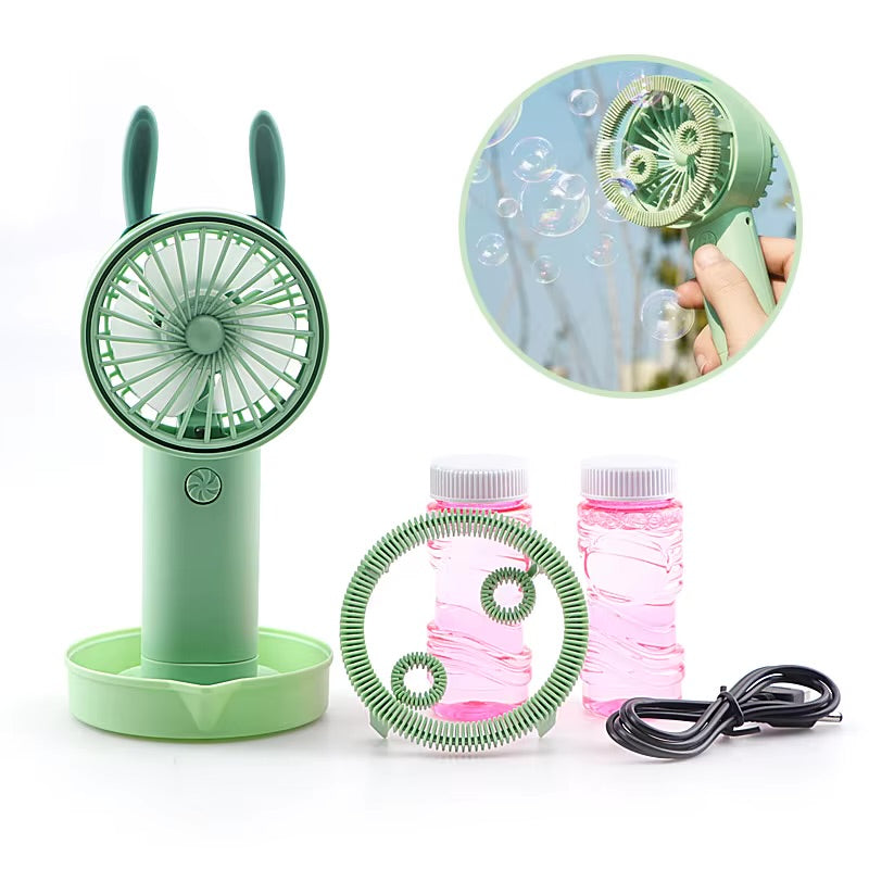 Bubble kids portable Fan