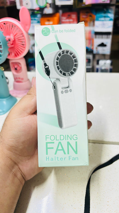 Foldable neck Hanging Fan