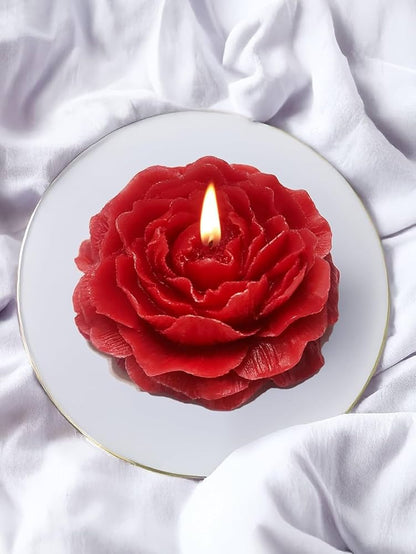 Rose Candle with Fragnance.
