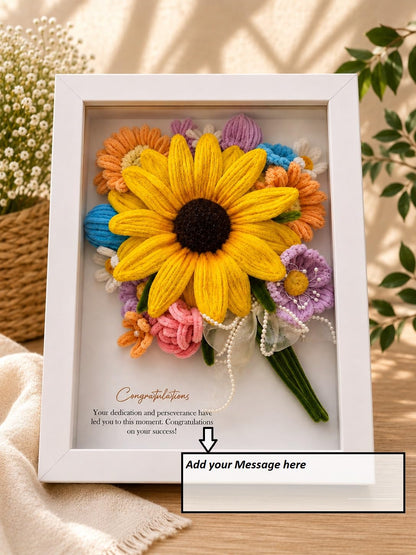 Handmade Pipecleaner Shadow Box Frame For Decor