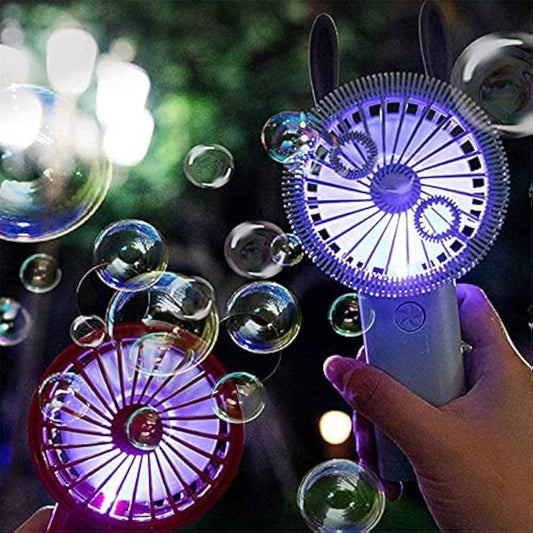 Bubble kids portable Fan