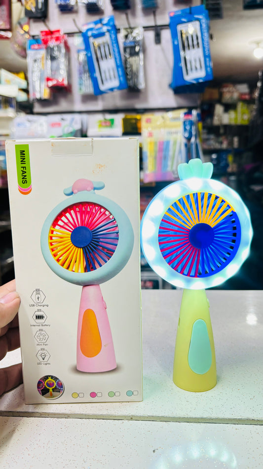 Mini Fan With Light